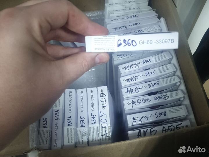 Аккумулятор для Samsung Galaxy A,G,M,S Новые