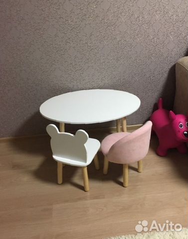 Детский стол и стул