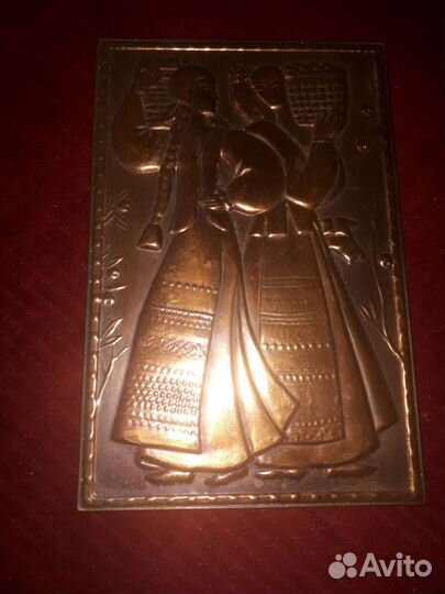 Панно из металла