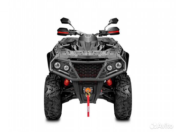 Квадроцикл Aodes Pathcross ATV650S EPS черный Витр