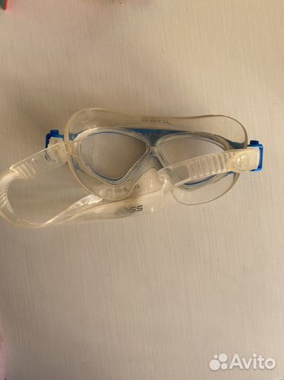 Детские очки маска для плавания joss