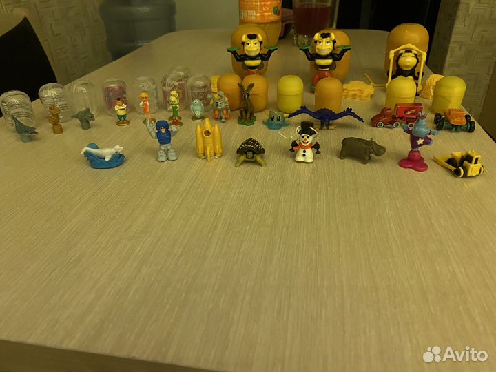 Игрушки из киндер сюрприза и chupa chups