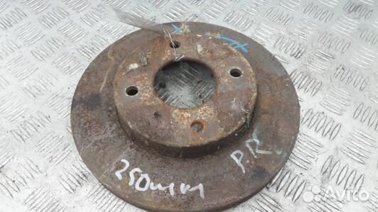 Диск тормозной передний nissan almera N16 (7DN07K6