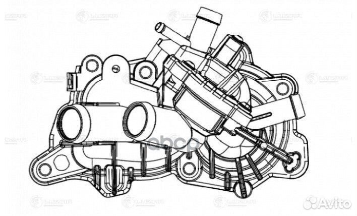 Корпус термостата для а/м VW Polo Sedan (15) /S