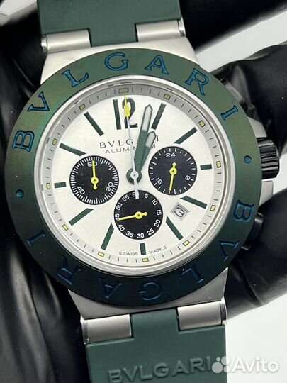 Часы Bvlgari Diagono Aluminium 40mm