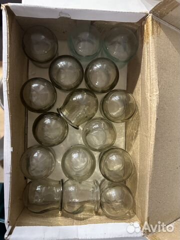 Банка стеклянная медицинская