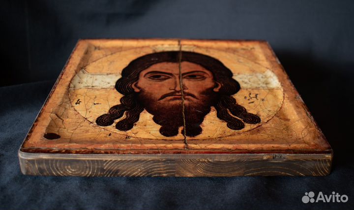 Икона Спас Нерукотворный с оригинала 12 века