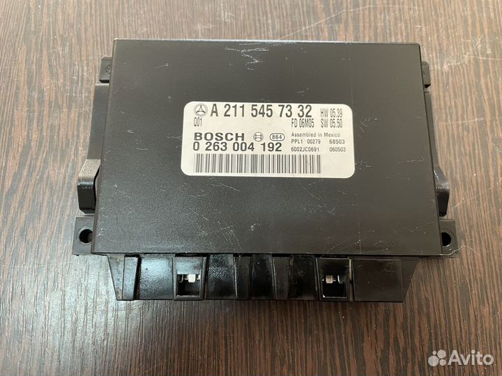 Блок управления парктрониками Mercedes W211