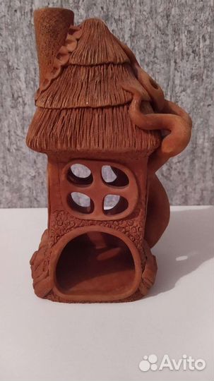 Подсвечник-домик, статуэтка, сувенир, подарок