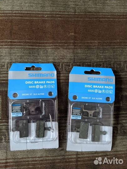 Тормозные колодки для велосипеда shimano