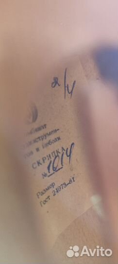 Скрипка 2/4