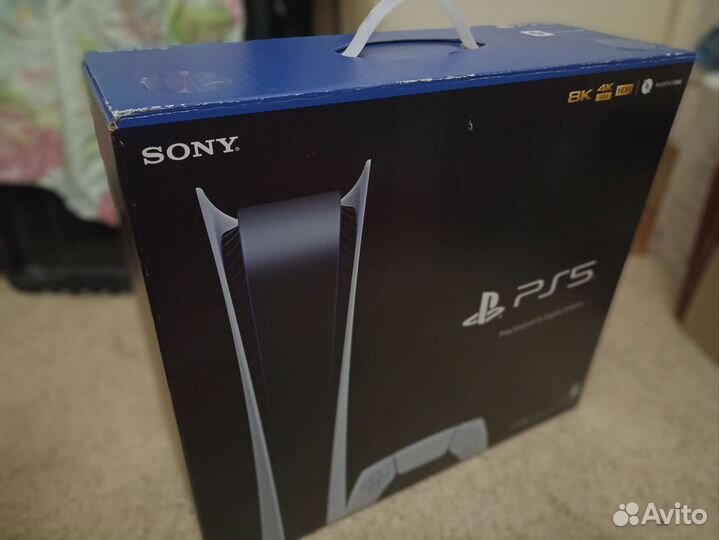 Коробка от sony playstation 5 импорт япония