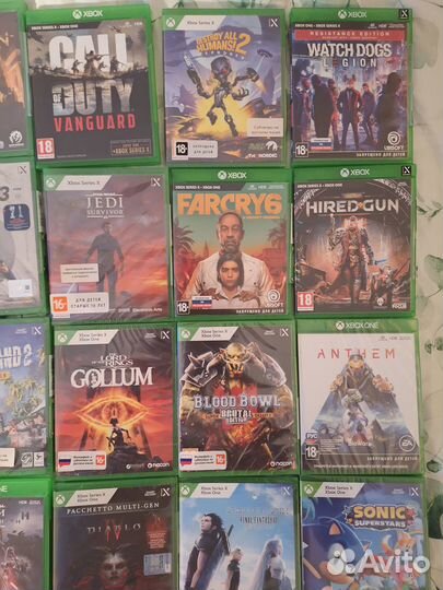 Xbox series x.Многие новые