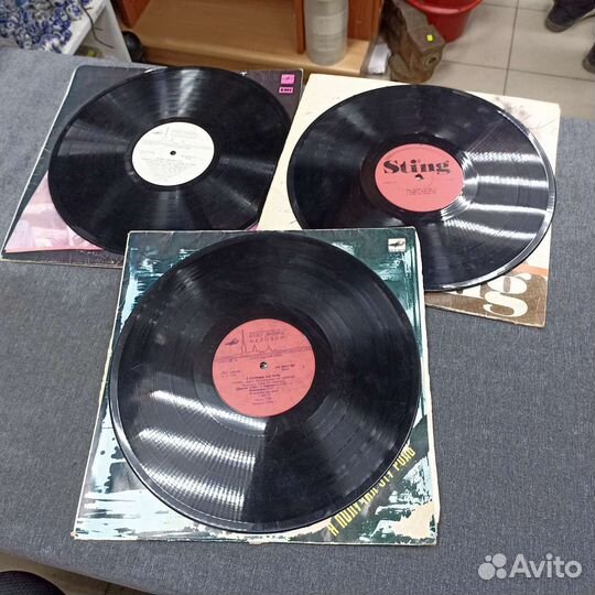 Виниловые пластинки кино, ddtи другие (сзр )