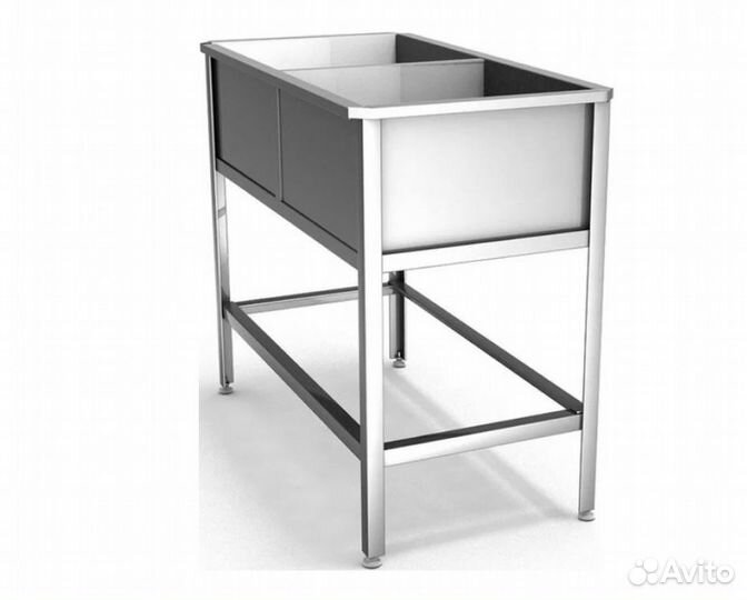 Ванна моечная двухсекционная вм 2