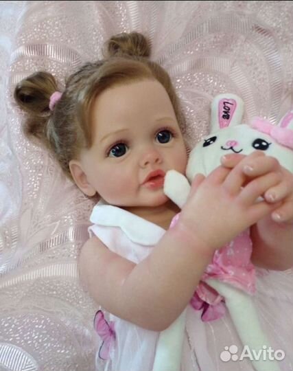 Кукла Реборн 56 см, можно купать