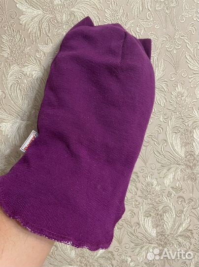 Шапка шлем для девочки beezy