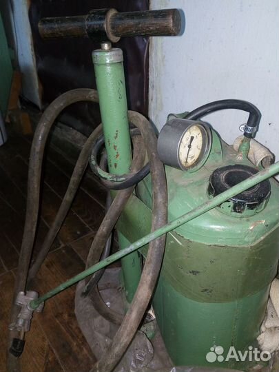 Аппарат для разбрызгивания, СССР