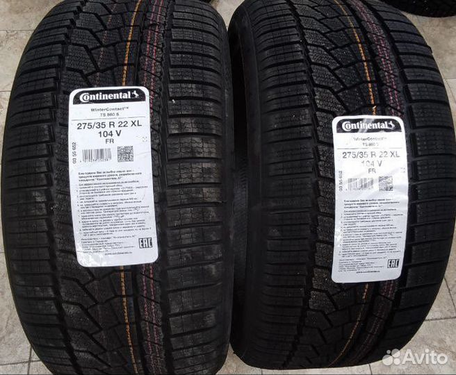 Continental ContiWinterContact TS 860 275/35 R22 и 315/30 R22 107V