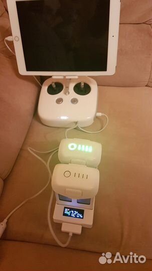 DJI Phantom 4 хаб для заряда 3 аккумуляторов новый