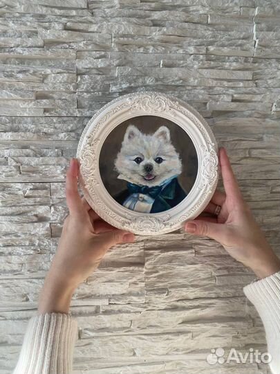 Ох какой же милый портрет шпица