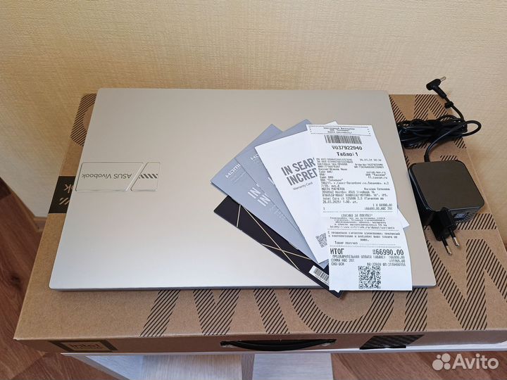 Новый ноутбук Аsus VivoBook X1605ZA 16