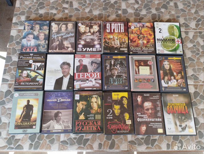 Коллекция DVD 223 штуки