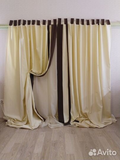 Комплект штор на петлях