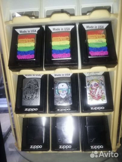 Оригинальные зажигалки zippo