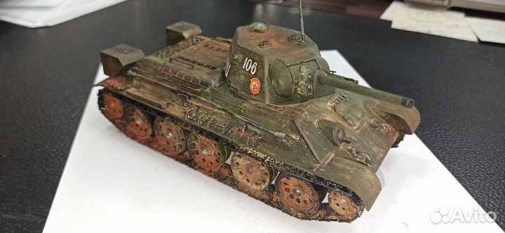Сборная модель танка Т-34-76 Звезда. 1/35