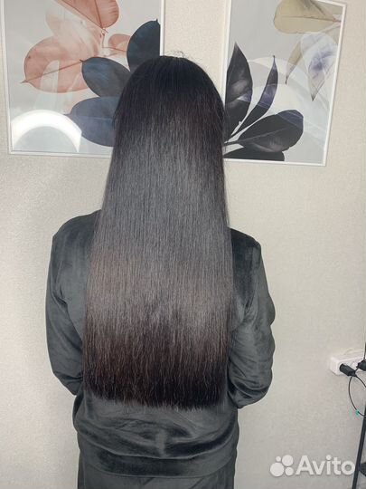 Кератиновое выпрямление