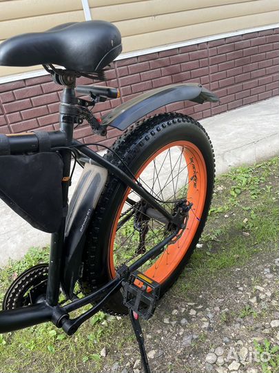 Велосипед фэтбайк Black one 