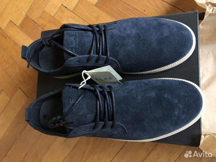 Кеды полуботинки Clae Ellington Suede 8.5us