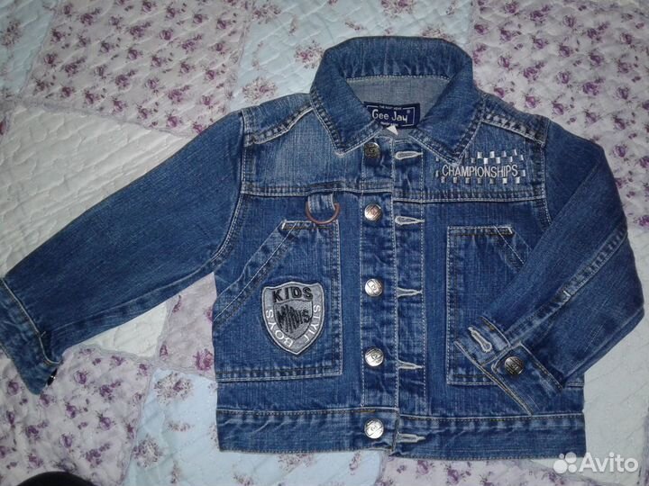 Куртка джинсовая для мальчика
