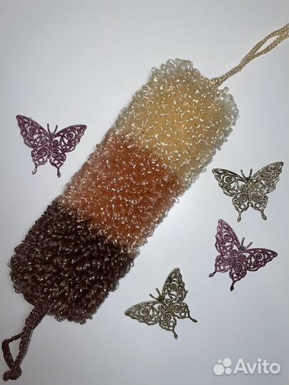 Мочалка ручной работы