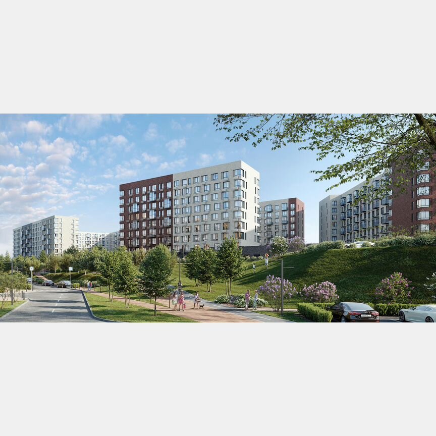 2-к. квартира, 54,5 м², 8/9 эт.