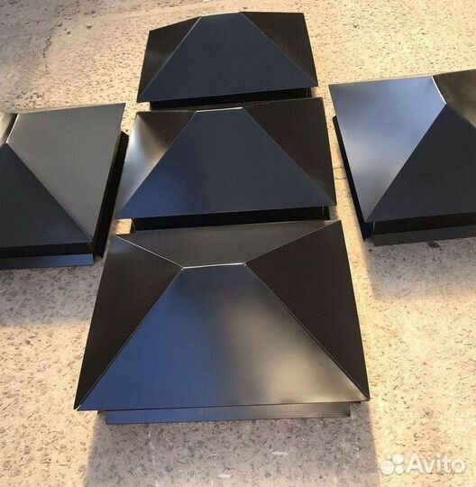 Колпак на столб забора