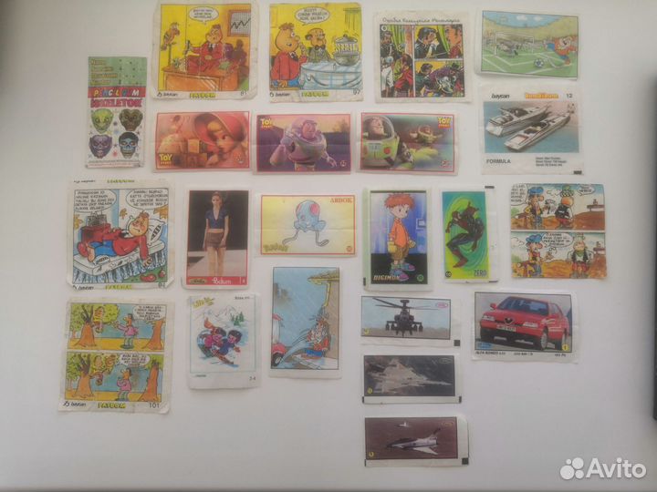 Вкладыши и фишки