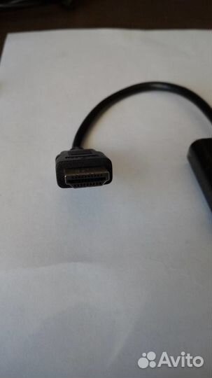 Переходник адаптер hdmi в VGA