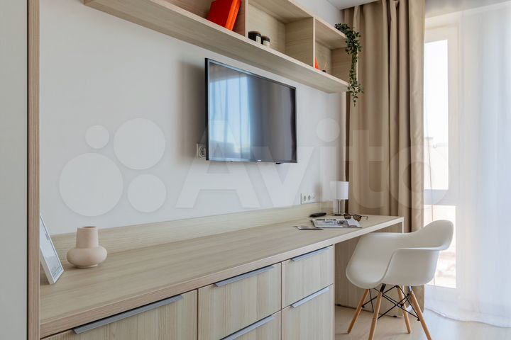 Квартира-студия в апарт-отеле, 26 м², 4/10 эт.