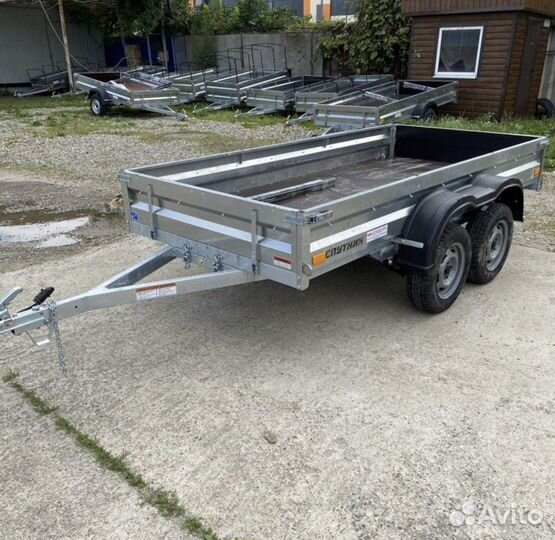 Прицеп двухосный 3,0х1,5м (750кг) в Ульяновске