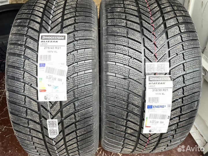 Bridgestone Blizzak LM-005 275/40 R21 и 315/35 R21 111V