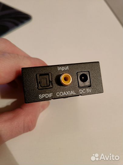 Цифро-аналоговый преобразователь D-A spdif/Coaxial