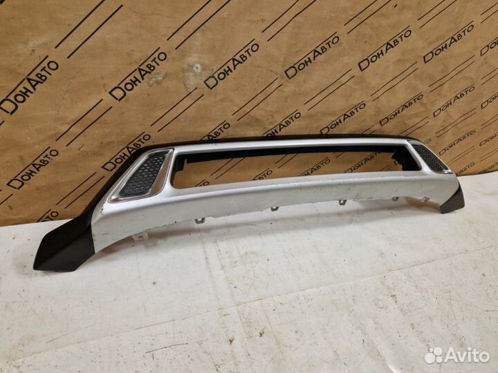 Накладка бампера передняя Mitsubishi Outlander 3