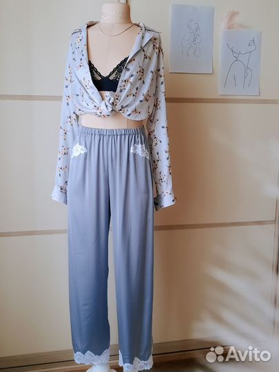 Индивидуальный пошив пижам в кутюрных техниках