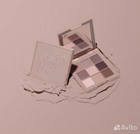 Huda beauty тени Matte Cool Obsessions
