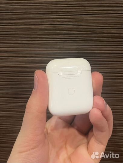 Airpods 2 кейс беспроводной