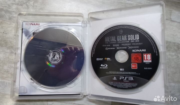 PS3 Metal Gear Solid the legacy collection