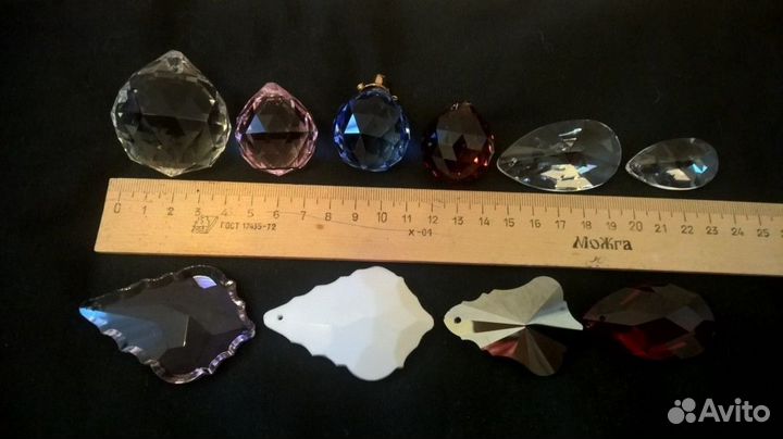 Хрустальные подвески для люст