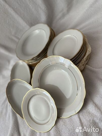 Тарелки фарфор гдр